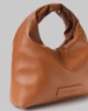 Borsa Piccola In Ecopelle Con Etichetta E Placchetta In Metallo • Cuoio