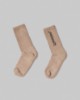 Calze Con Intarsio In Verticale • Fango