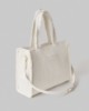 Borsa Scamosciata Grande • Ecru
