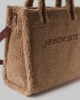 Borsa Teddy Grande • Tabacco