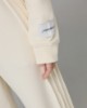 Felpa Cappuccio A Scatoletta Con Manica Raglan • Bianco Burro