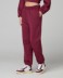 Pantalone In Felpa Over Con Elastico Al Fondo • Bordeaux