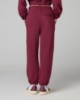 Pantalone In Felpa Over Con Elastico Al Fondo • Bordeaux