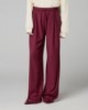 Pantalone Over In Twill Con Coulisse • Bordeaux