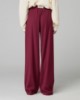 Pantalone Over In Twill Con Coulisse • Bordeaux