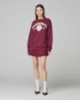 Gonna Corta Pantaloncino A Pieghe • Bordeaux