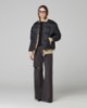 Piumino Con Collo College • Beige Sand