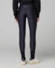 Leggings Vita Alta In Lycra Lucida Stampa Grande Con Cucitura Bottom Up • Nero