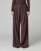 Pantalone Over In Twill Con Pences • Moro