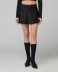 Gonna Corta Pantaloncino A Pieghe • Nero