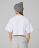 Crop Top Basico In Jersey A M/M • Bianco Ottico