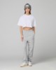 Crop Top Basico In Jersey A M/M • Bianco Ottico