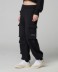 Pantalone Con Elastico Al Fondo E Tasconi Laterali • Nero