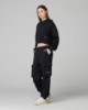 Pantalone Con Elastico Al Fondo E Tasconi Laterali • Nero