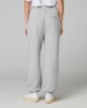 Pantalone In Felpa Over Con Elastico Al Fondo • Grigio Melange