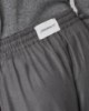 Pantalone Over In Twill Con Coulisse • Grigio Melange