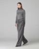 Pantalone Over In Twill Con Coulisse • Grigio Melange