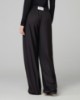 Pantalone Over In Twill Con Coulisse • Nero