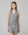 Gilet Gessato • Grigio Melange