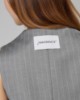 Gilet Gessato • Grigio Melange