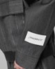 Giubbino Gessato Lurex Con Tasconi • Grigio