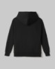 Felpa Cappuccio All Zip Basica • Nero