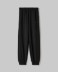 Pantalone Con Elastico Al Fondo In Viscosa • Nero