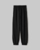 Pantalone Con Elastico Al Fondo In Viscosa • Nero