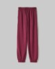 Pantalone Con Elastico Al Fondo In Viscosa • Bordeaux