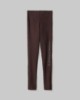 Leggings Vita Alta In Lycra Lucida Stampa Grande Con Cucitura Bottom Up • Moro