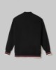 Polo In Felpa Over Con Patch Tennis • Nero