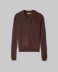 Polo In Maglia In Misto Cashmere • Moro