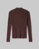 Maglia Lupetto In Costina Con Paillettes • Moro