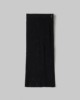 Gonna Midi Con Ampio Spacco In Costina Con Paillettes • Nero