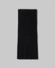 Gonna Midi Con Ampio Spacco In Costina Con Paillettes • Nero