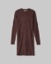 Picture of Crew Neck Knit Dress With Sequins • Moor