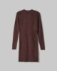 Picture of Crew Neck Knit Dress With Sequins • Moor