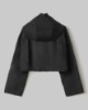 Immagine di Giubbino In Cotone Tecnico Full Zip • Nero