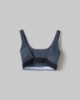 Top In Lycra Lucida Con Elastico Logato In Contrasto • Ferro