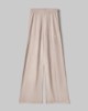 Pantalone In Maglia A Palazzo Con Nervature • Beige Sand