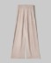 Pantalone In Maglia A Palazzo Con Nervature • Beige Sand