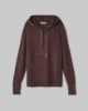 Picture of Raglan Hooded Sweater With Holes At The Cuffs • Moor