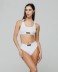 Picture of Top In Rib With Elastic • White