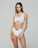 Picture of High Waist Strappy Brief • White