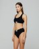Picture of High Waist Strappy Brief • Black
