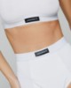 Picture of High Waist Briefs in Rib • White