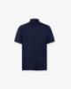 Polo In Jersey Con Embossed • Blu