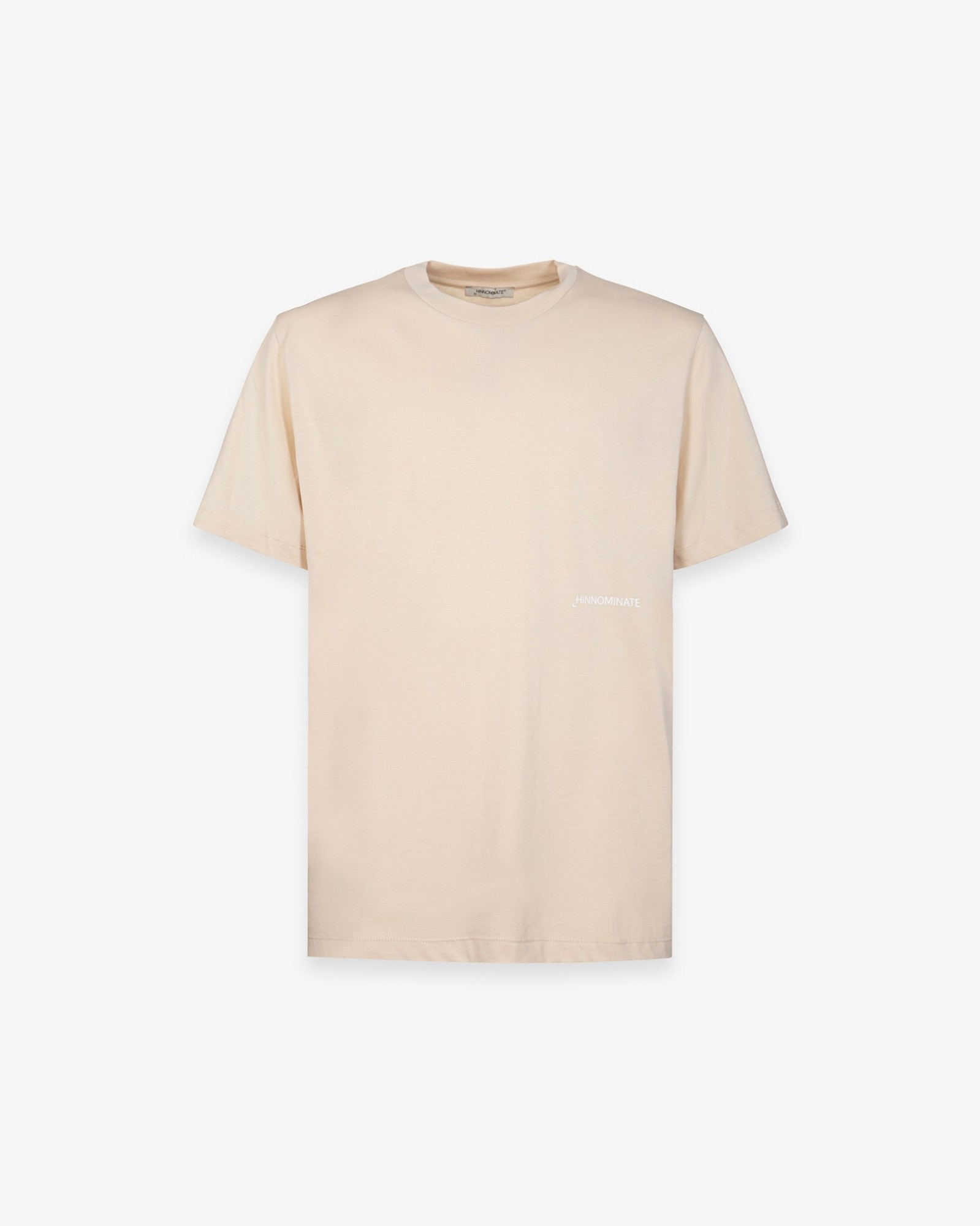 T-Shirt In Jersey Con Stampa • Beige
