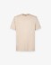 T-Shirt In Jersey Con Stampa • Beige