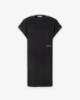 Abito Corto In Jersey Smanicato • Nero